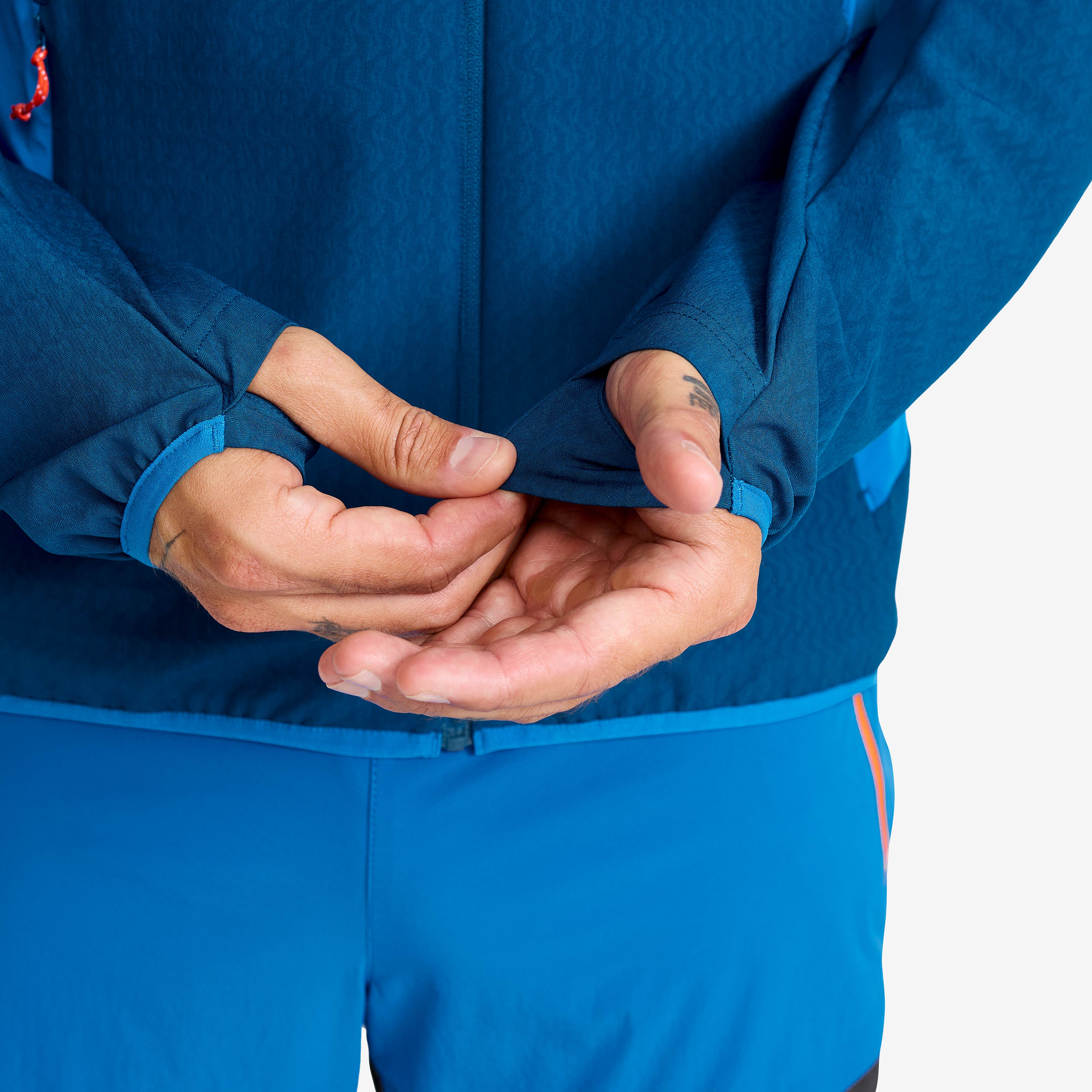 Distance Pro Wind Jacket Herre Imperial Blue/Blue Opal
