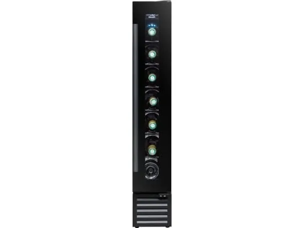 Climadiff CBU7S1B, Indbygget, 7 flaske(r), G, Indvendig belysning, Sort