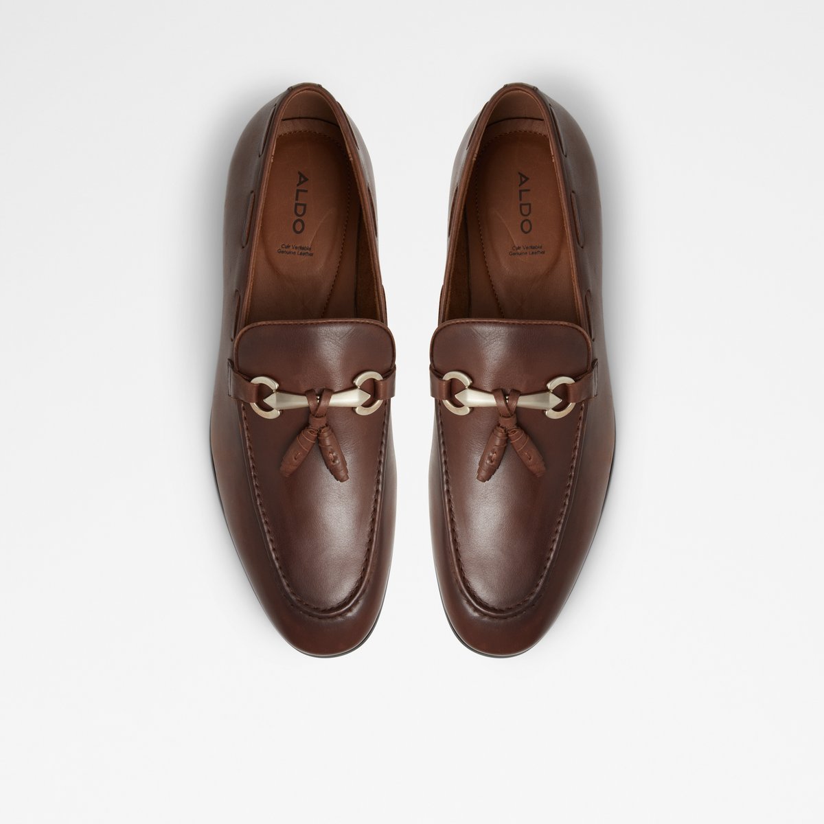 Stokhid Medium Brown Men Dress Shoes