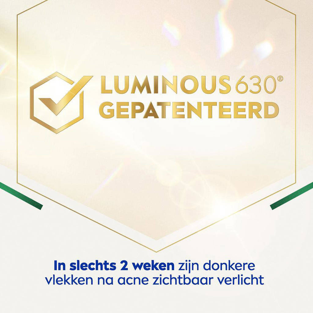 Allergische reactie, sterke geurLuminous630 Anti Acne Spots serum - 30 ml