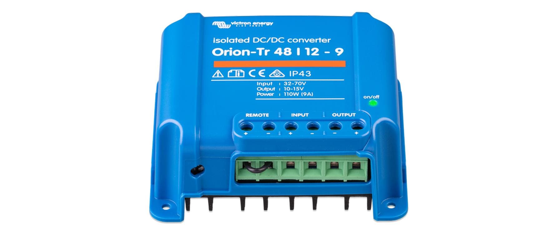 DC/DC Spannungs-Wandler Orion-Tr 48-12 V, 9A 110 WIP43 DC-DC Konverter, isoliert
