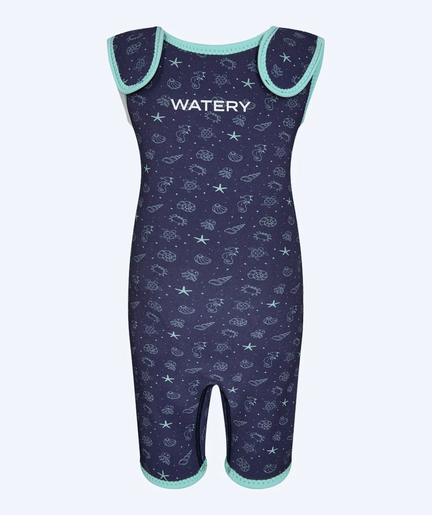 Watery våddragt til børn - Baia Shorty - Atlantic Turquoise