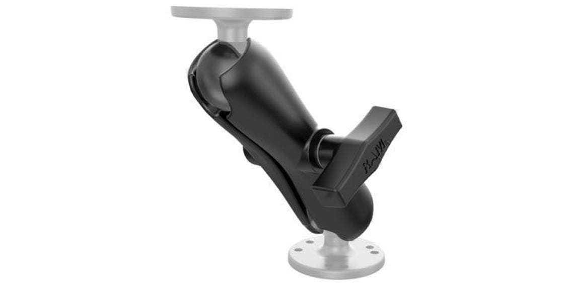 RAM Mounts Doppelgelenkarm RAM-201U Zur Verbindung von Basis und Kopfteil