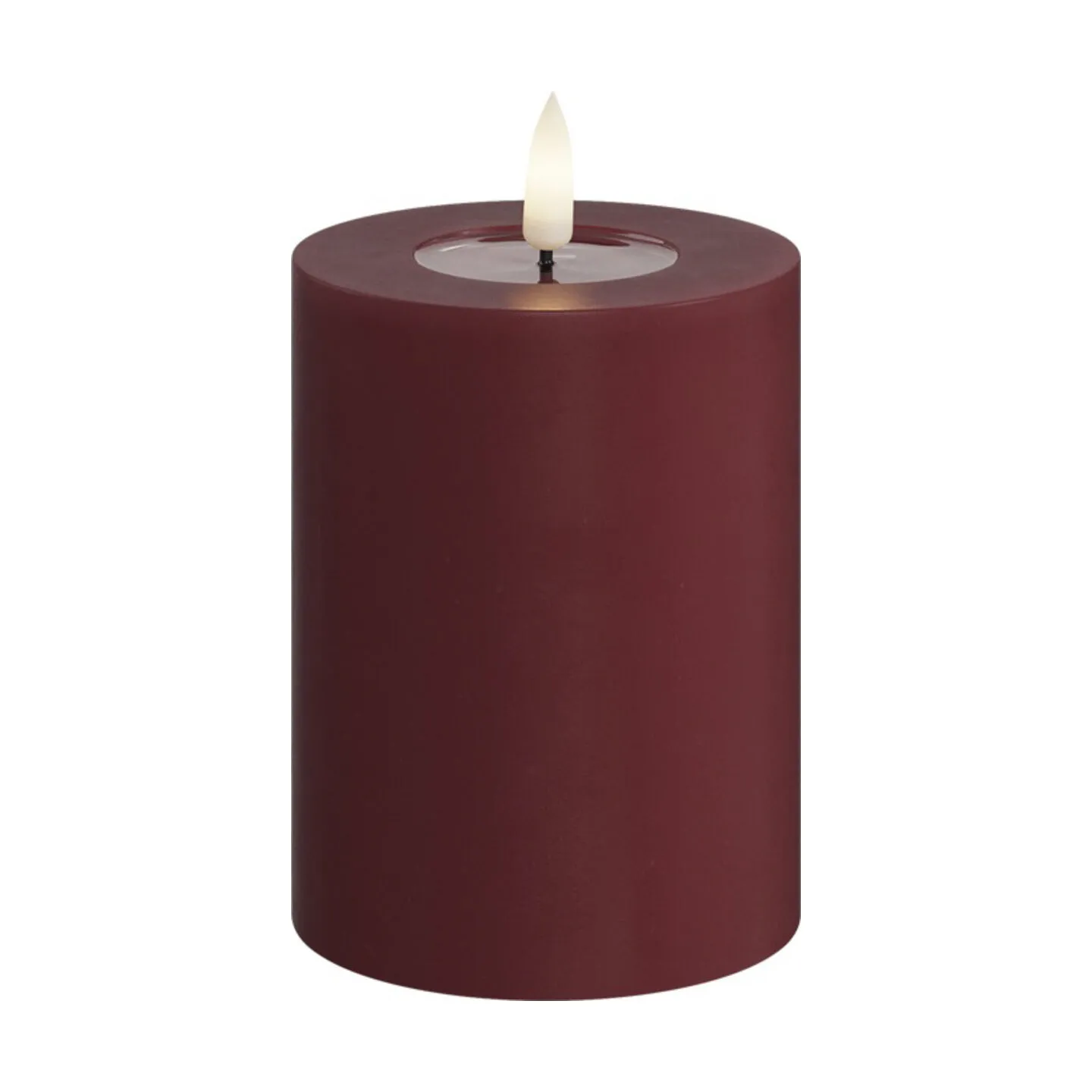 Deluxe Homeart Real Flame LED Bloklys