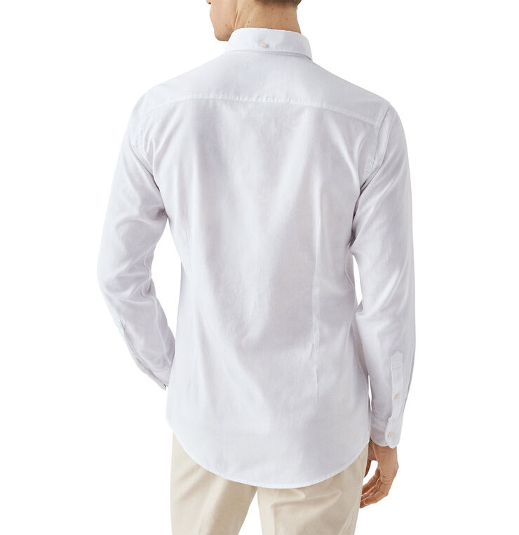 ETON White Royal Oxford Shirt - Slim Fit Hvid