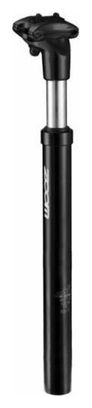tige de selle vtt suspension alu noir diam. 31 6 l350mm debattement 40mm