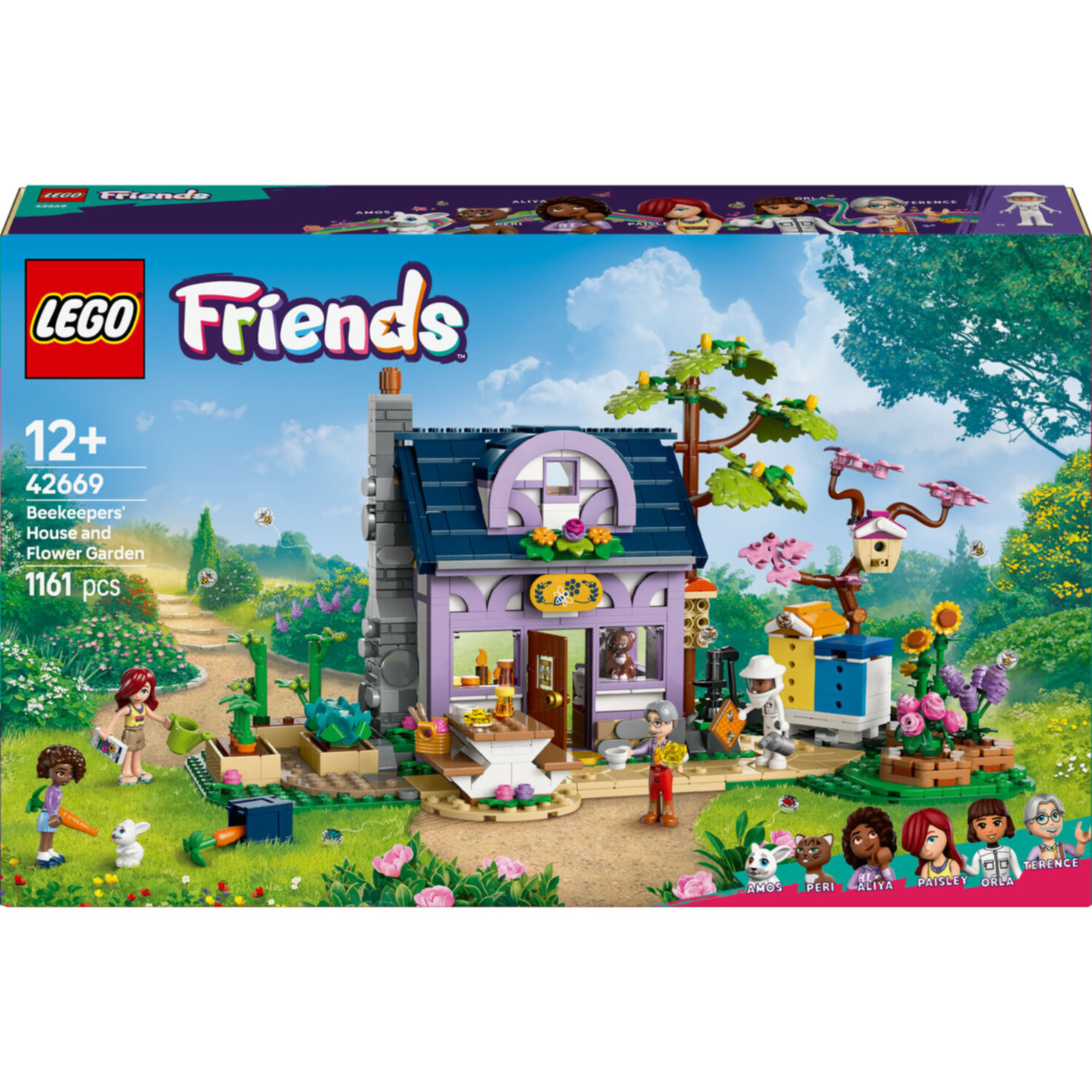 LEGO® Friends 42669 Haus und Blumengarte der Imker ab 12 Jahren