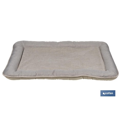 Cama acolchoada para animais de estimação, modelo Coco, 86 x 57 x 7 cm