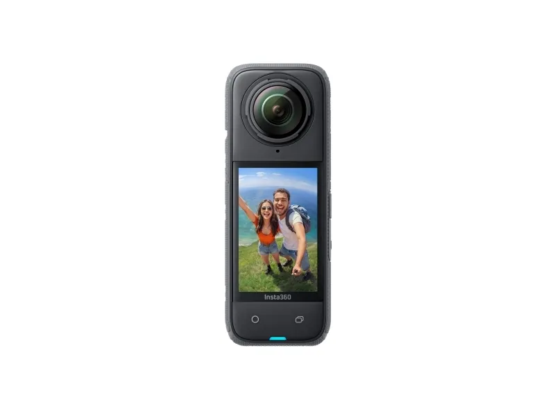 Insta360 X4 - 360° action-kamera - 8K / 30 fps - 72 MP - Wi-Fi, Bluetooth op til 10 m - sort