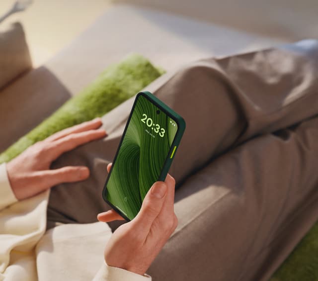 Fairphone (Gen. 6) 5G smartphone 8/256GB (grøn)