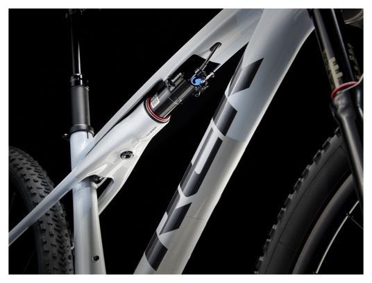 VTT Tout-Suspendu Trek Supercaliber 9.7 Sram GX Eagle AXS 12V 29'' Gris Perle Gén 2
