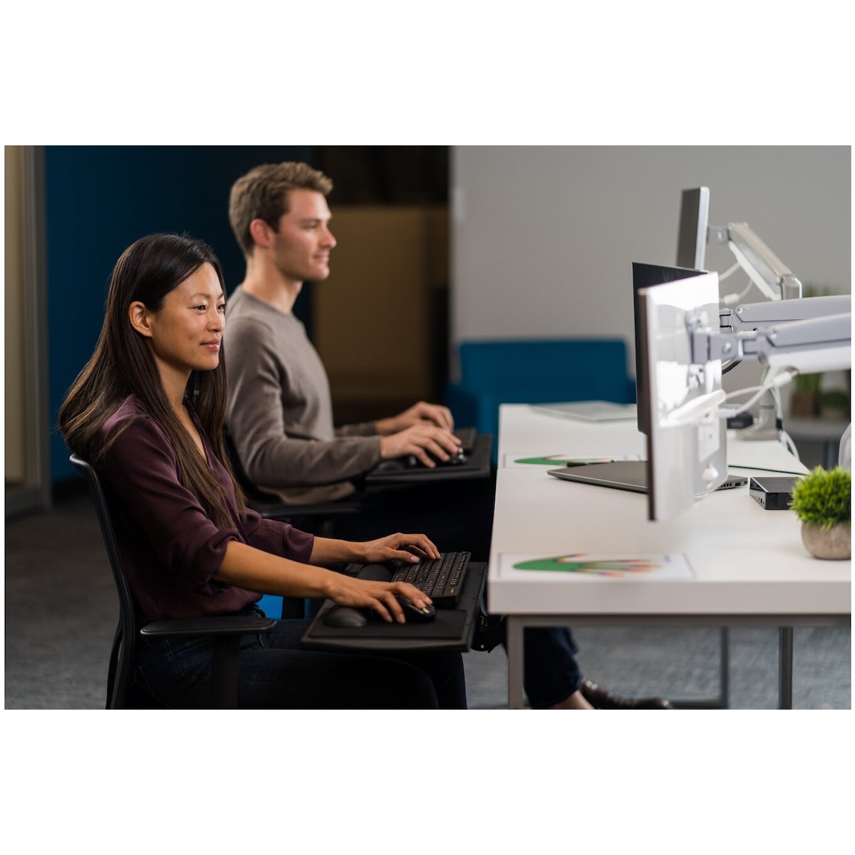 Kensington ErgoSoft Gel håndleddstøtte til tastatur for standardmus (sort)
