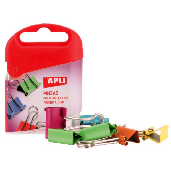 Apli Mola Papéis 19Mm Blister 6 unidades