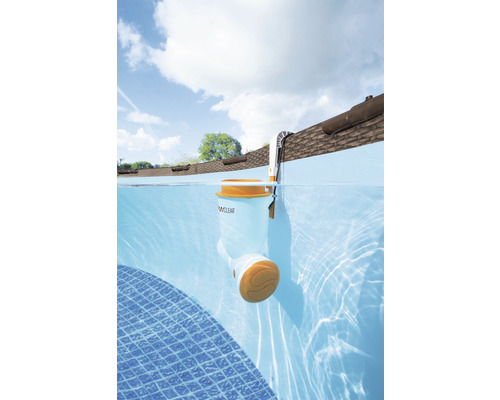 Bestway® Flowclear™ Skimatic™ 2-in-1 hangende skimmer/filterpompcombinatie 2.574 l/u, 48 W