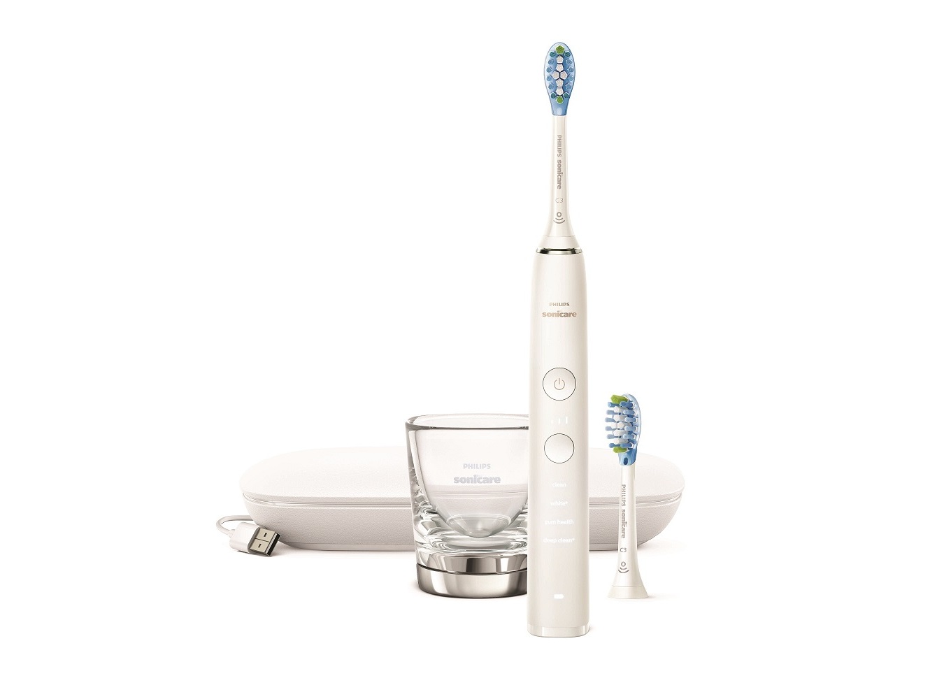 ESCOVA DE DENTES ELÉTRICA PHILIPS HX9913/17 DIAMOND CLEAN