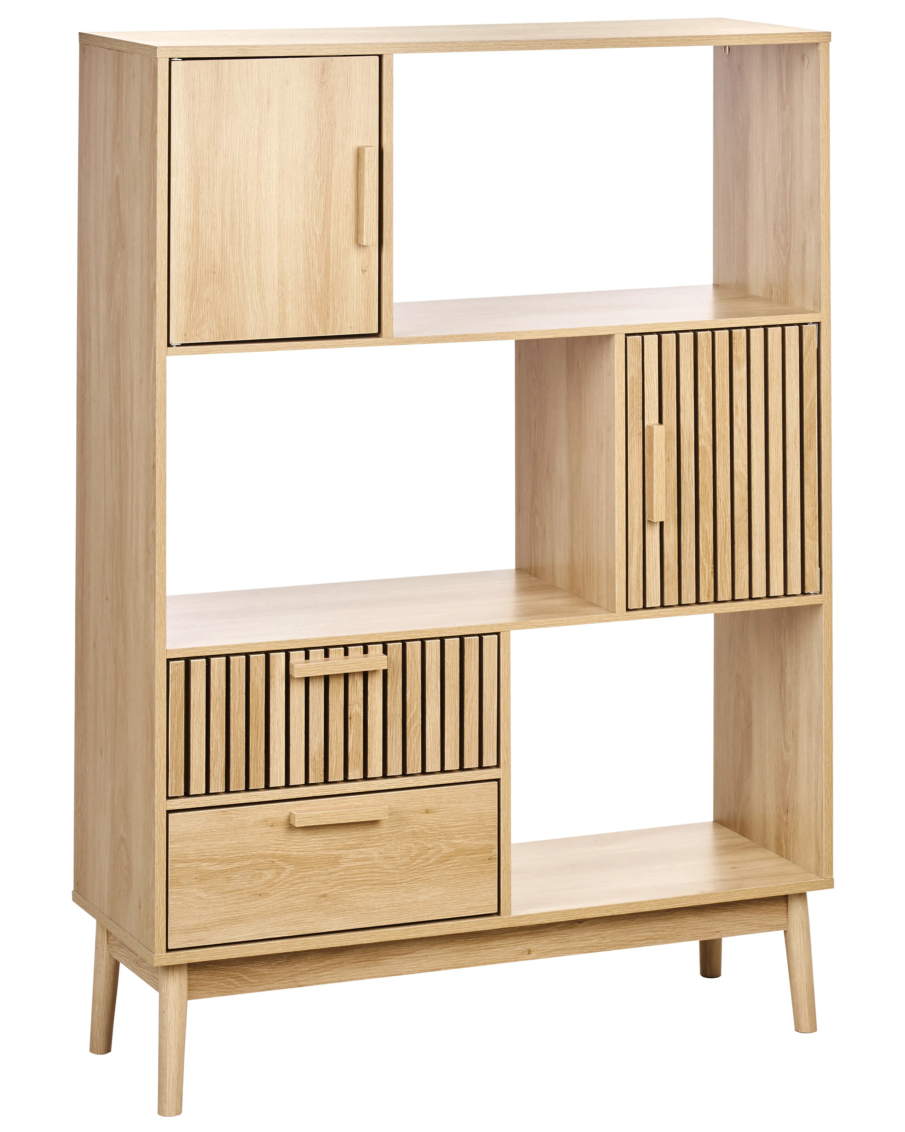 Rek LYNWOOD 140 cm Lichtbruin