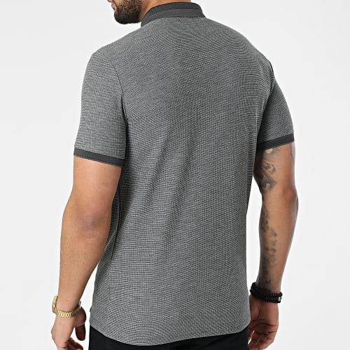 Polo A Manches Courtes 1070 Gris Anthracite