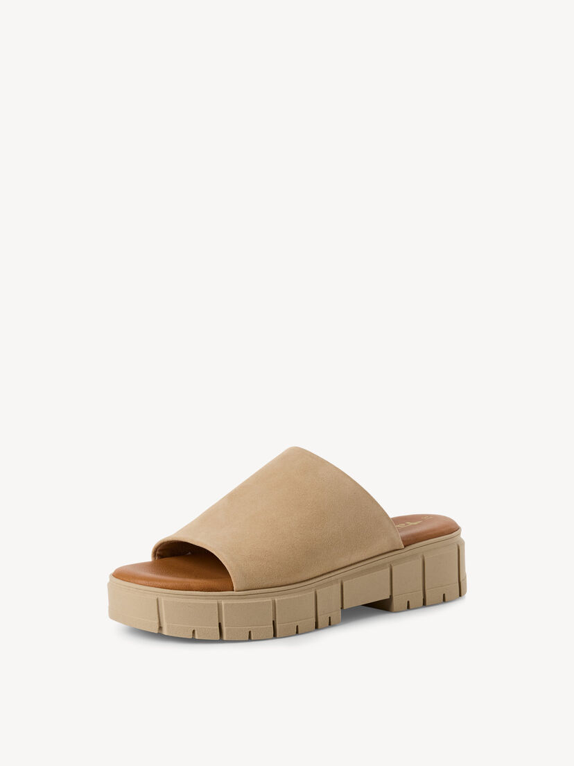 Leren Slipper - bruin