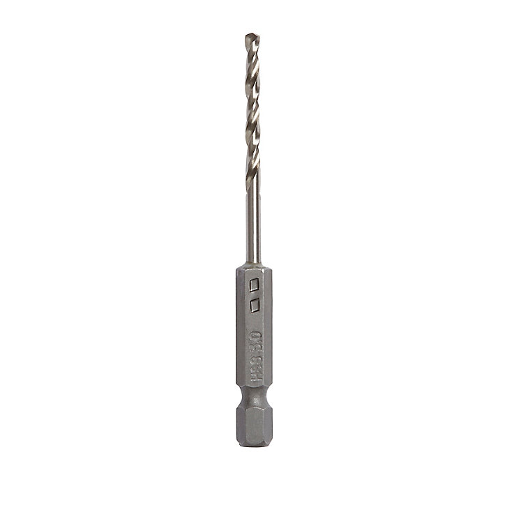 Foret métal Ø.3 x L.79 mm Universal DRL94057 en acier rapide (HSS) emmanchement Hex