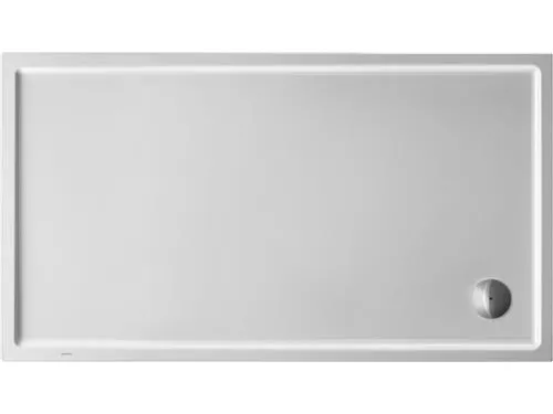 Brusekar Starck 160x90cm hvid akryl