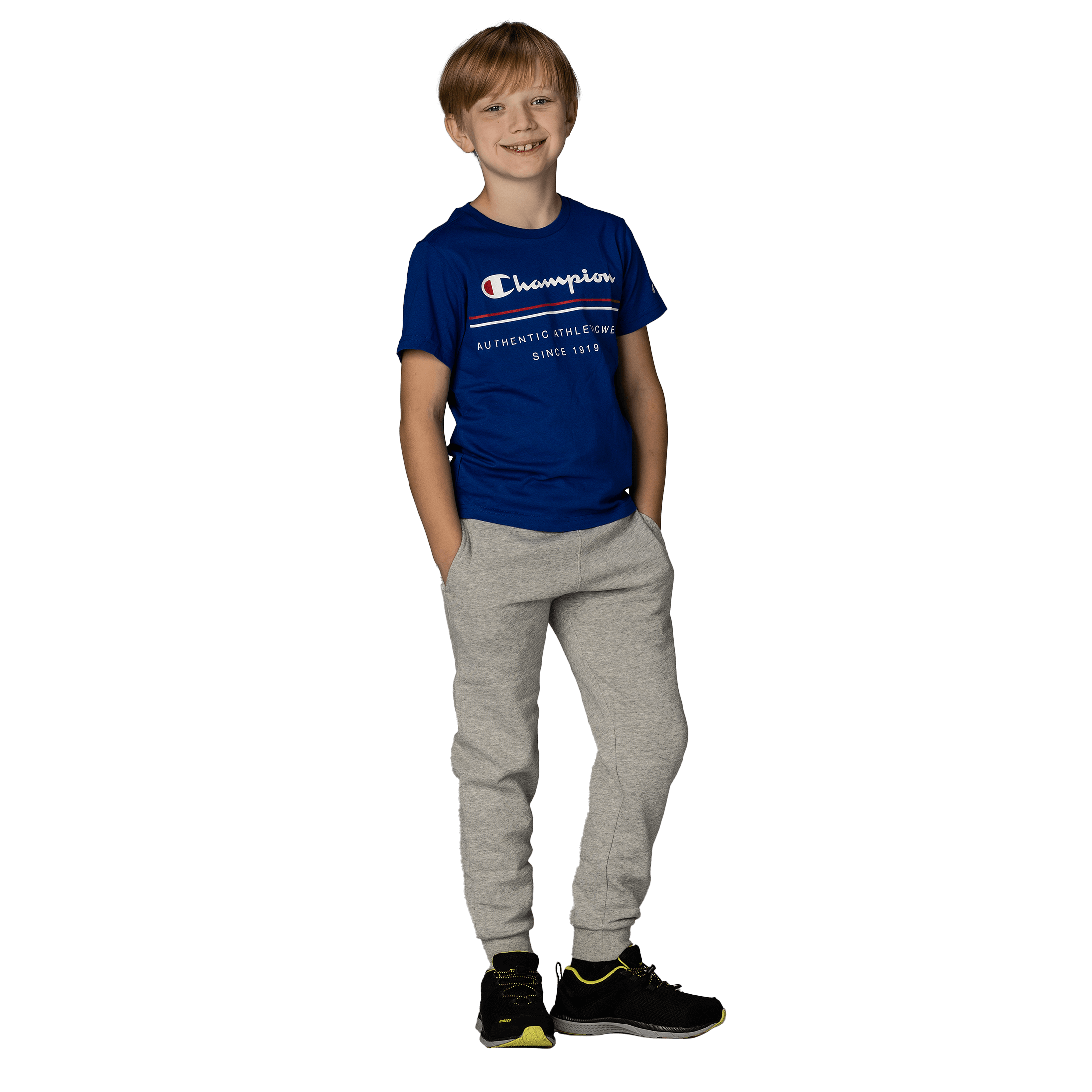 Champion Crewneck T-Shirt JR - Fritid og bomull