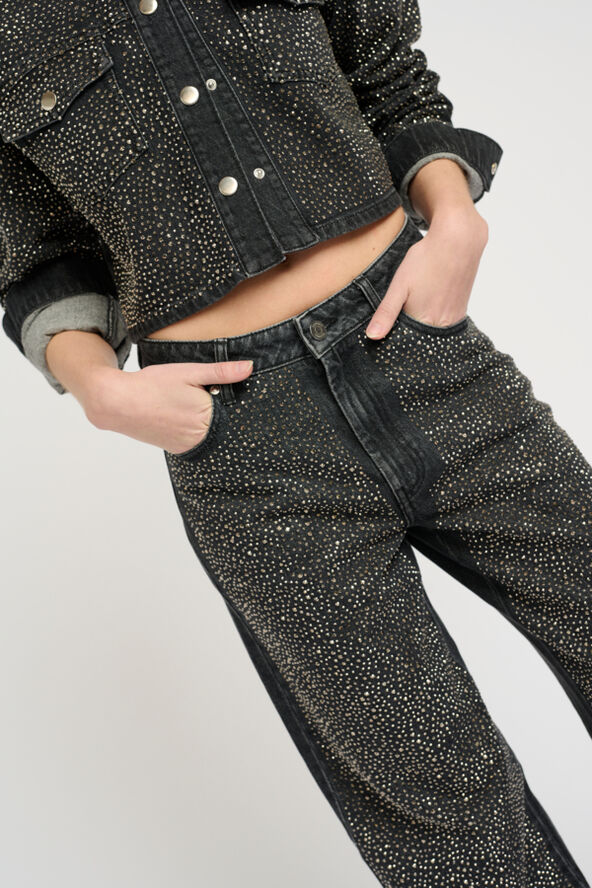 Gestuz ZorahGZ MW jeans Dark grey washed