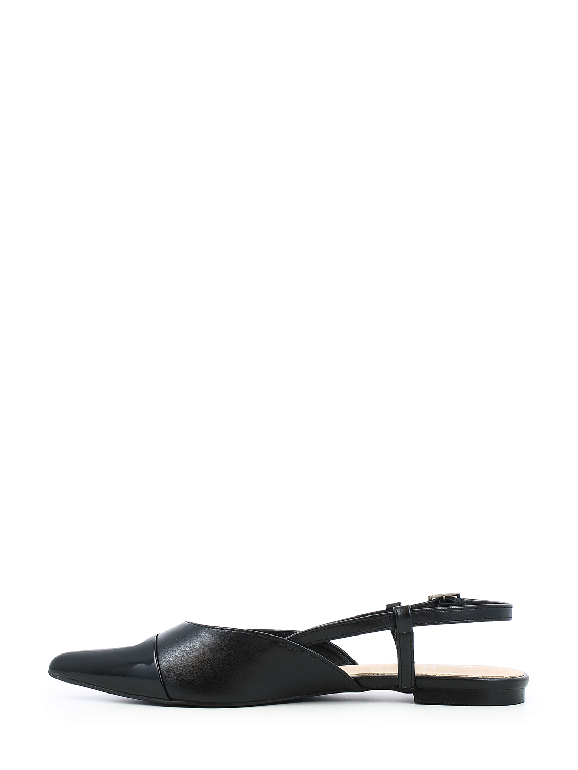 Duffy Fano Slingback Ballerina Black