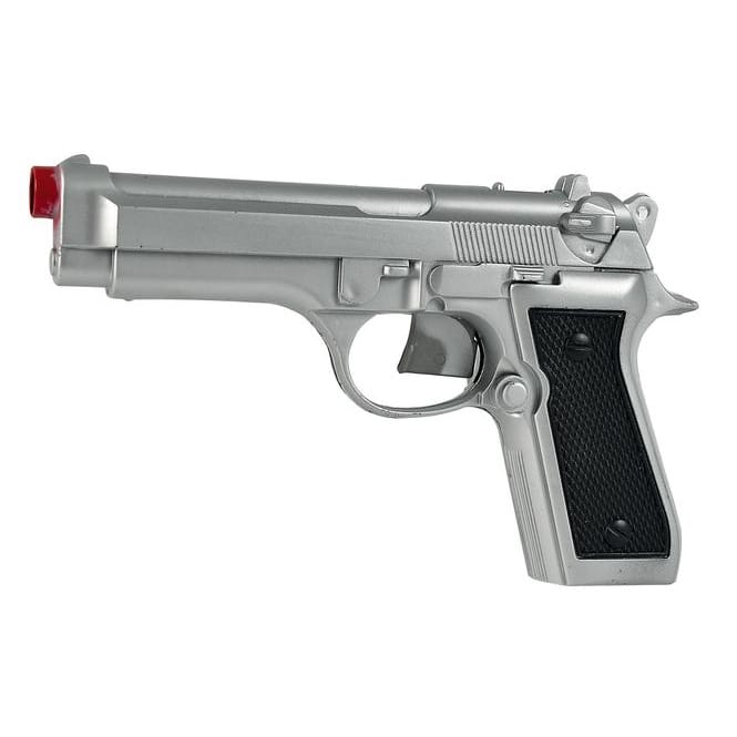 Kugelpistole mit Munition, Länge: 21cm