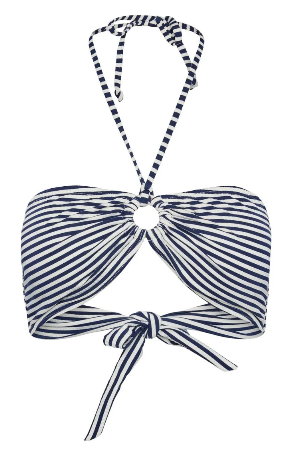 Pieces Pcatrine Tie Bikini Top Sww