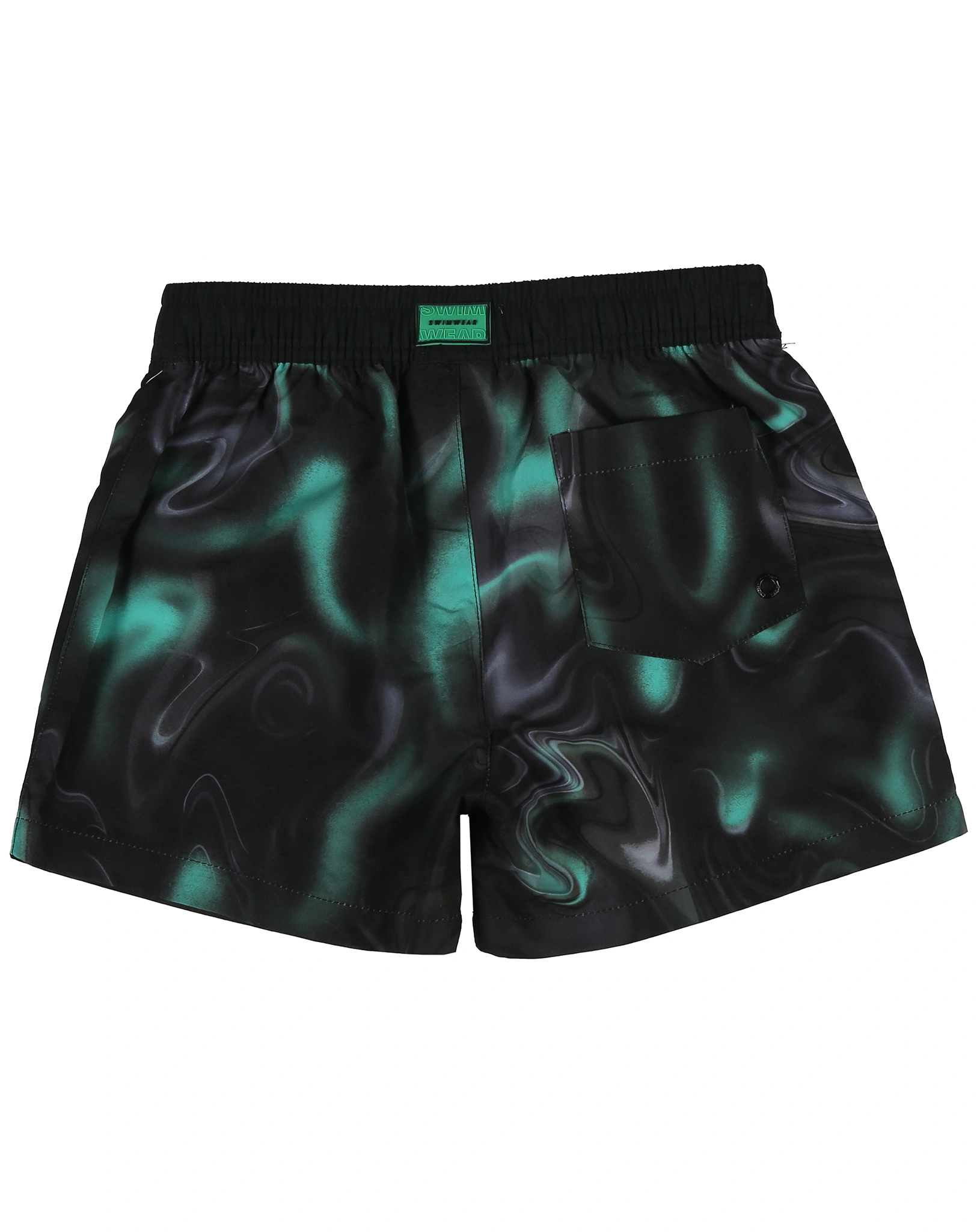 Badeshorts PATTERN in chlorophyl