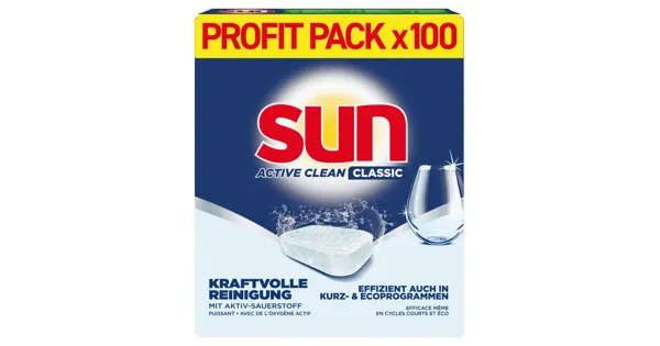 Sun Classic Active Clean 100 Tabs