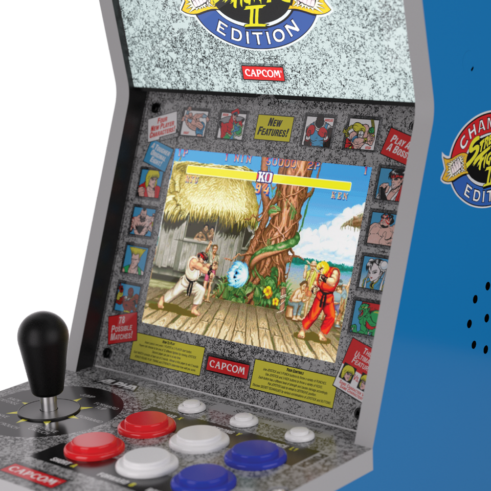 Evercade Alpha Street Fighter Bartop Arcade
