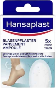 Hansaplast Blasen-Pflaster Ferse, 5 Stück