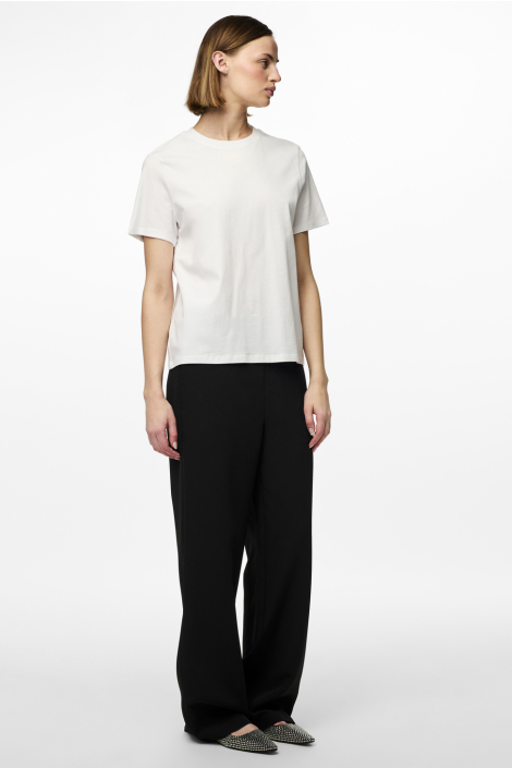 Pieces witte dames t-shirt