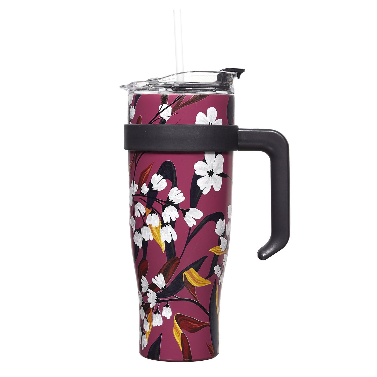 MUG TRANSPORT MIAMI WINTER FLOWER 1.2L