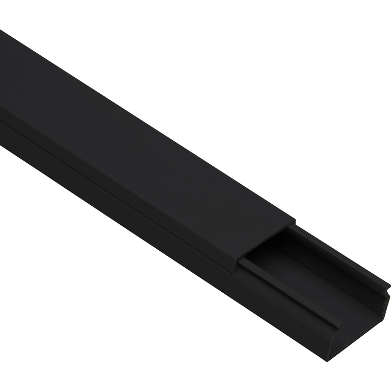 Kopp kabelgoot 30x15mm 2m zwart