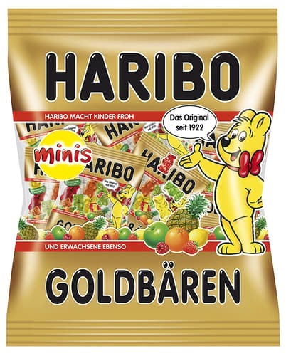 Haribo Goldbären Frucht Mini