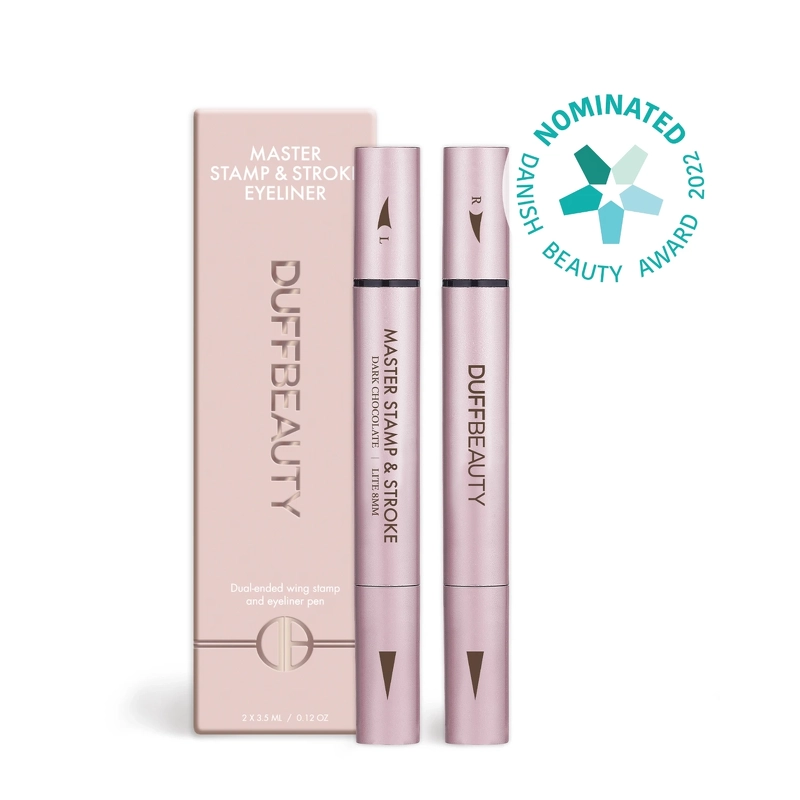 DUFFBEAUTY Master Stamp & Stroke Eyeliner Dark Chocolate - Lite 8mm