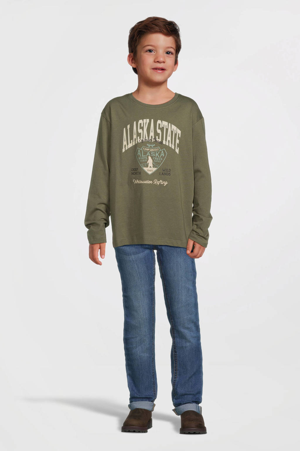 NAME IT longsleeve NKMVAGNO met printopdruk