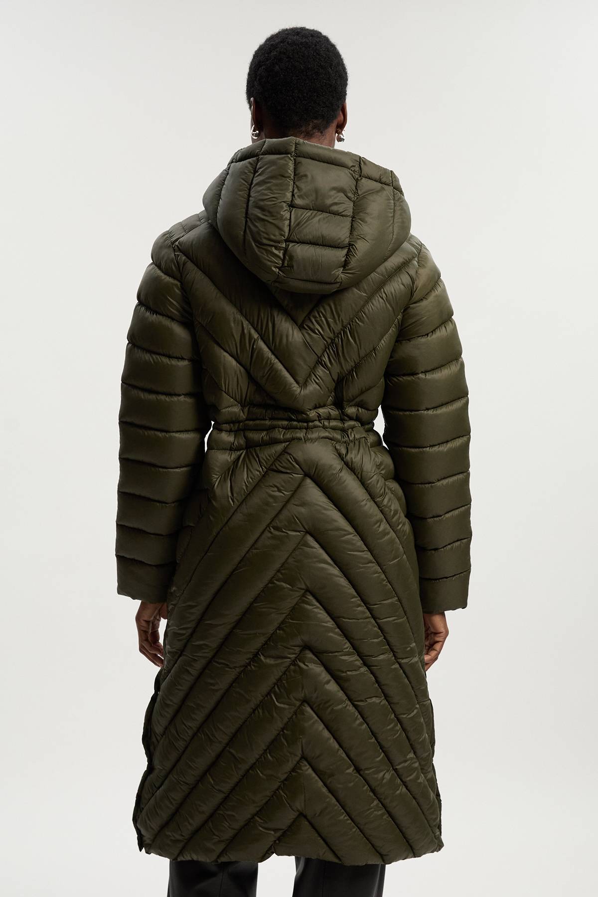 KarenMillen Manteau Léger Mi-Long Compressible