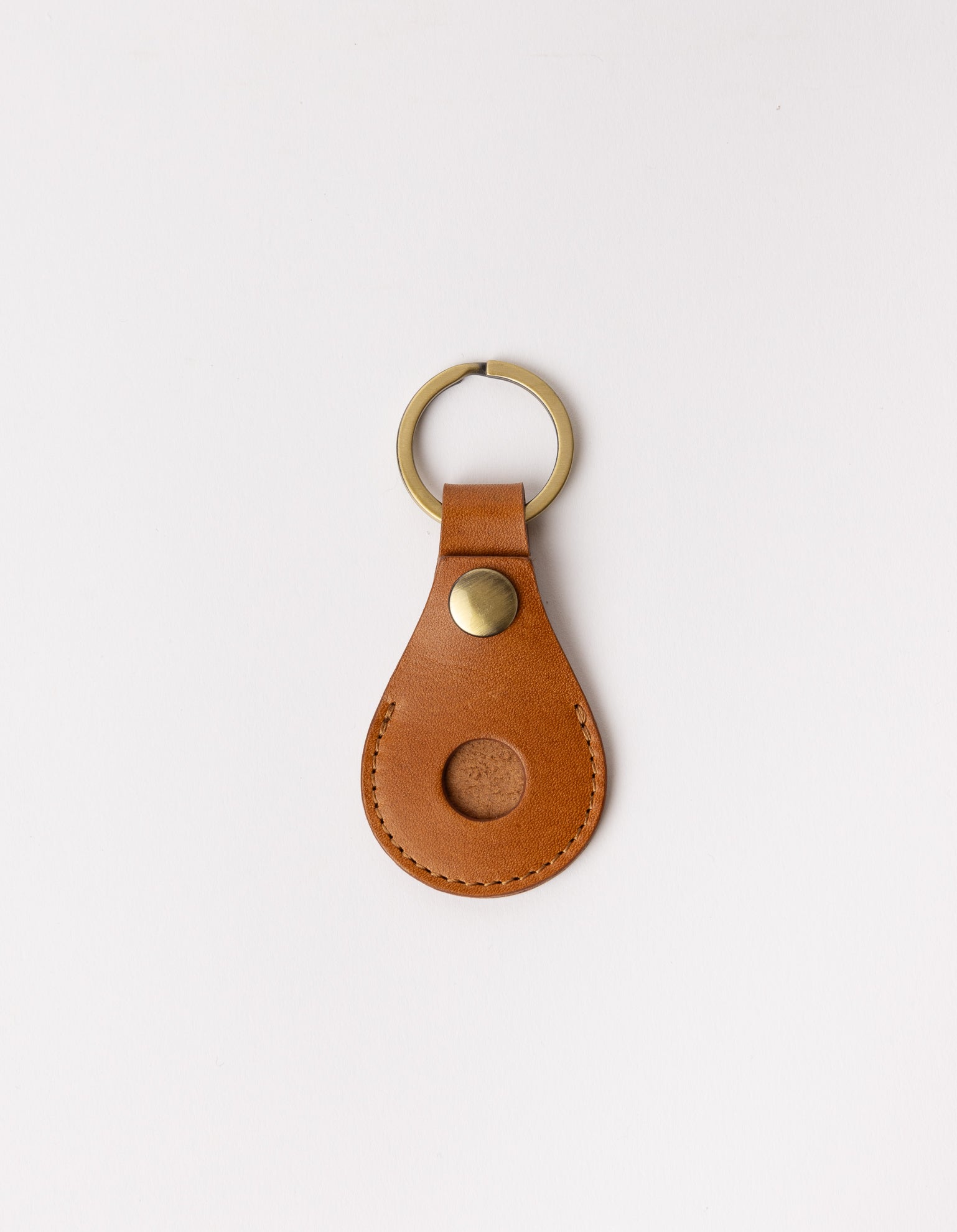 Airtag Holder - Cognac Classic Leather