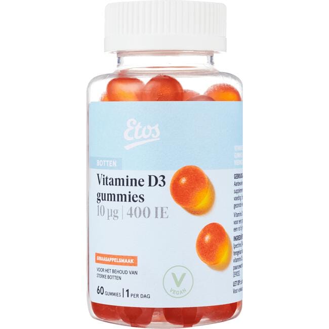 Etos Vitamine D gummies 60 stuks