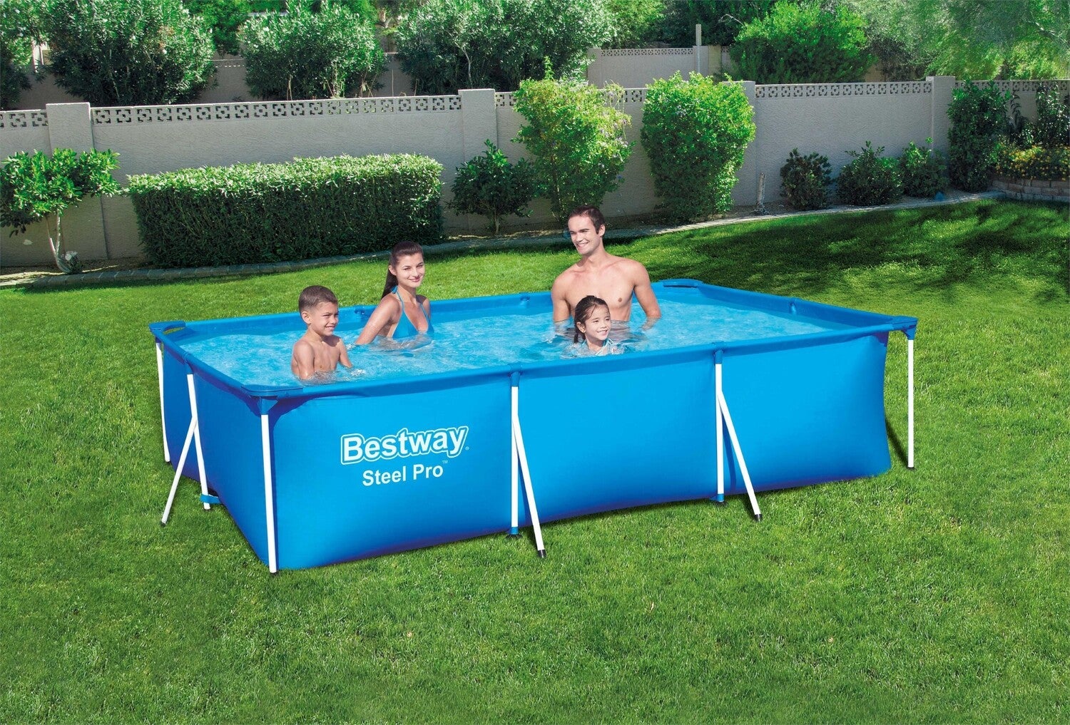 Bestway frame zwembad met pomp Steel Pro met pomp 300 x 201 x 66