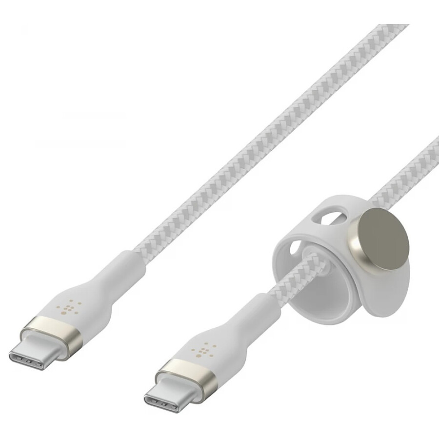 Belkin 2x Boost Charge Pro Flex Câbles silicone tressé USB-C vers USB-C - 1 m