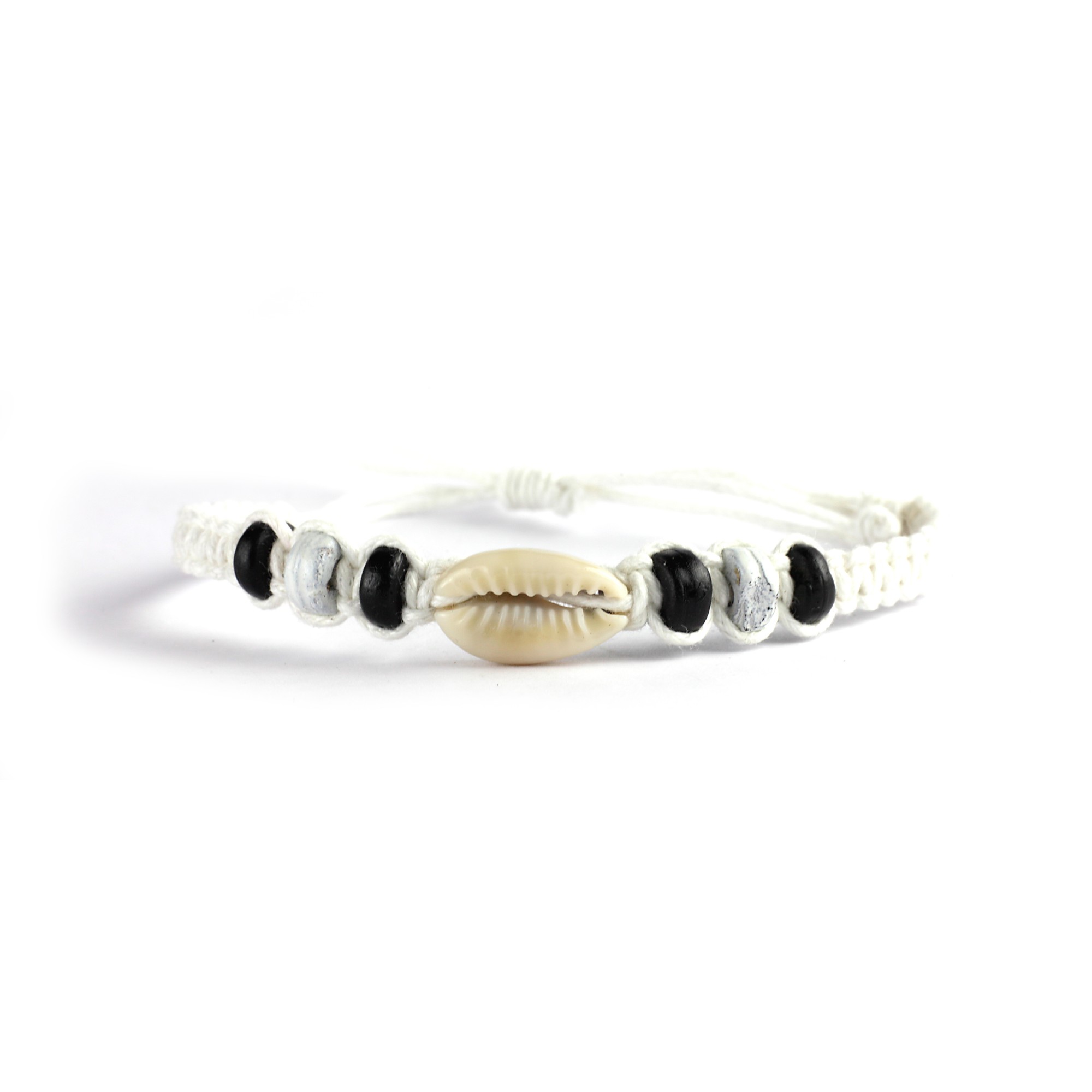 Armband geflochten, weiß, Ø 10 cm günstig bestellen