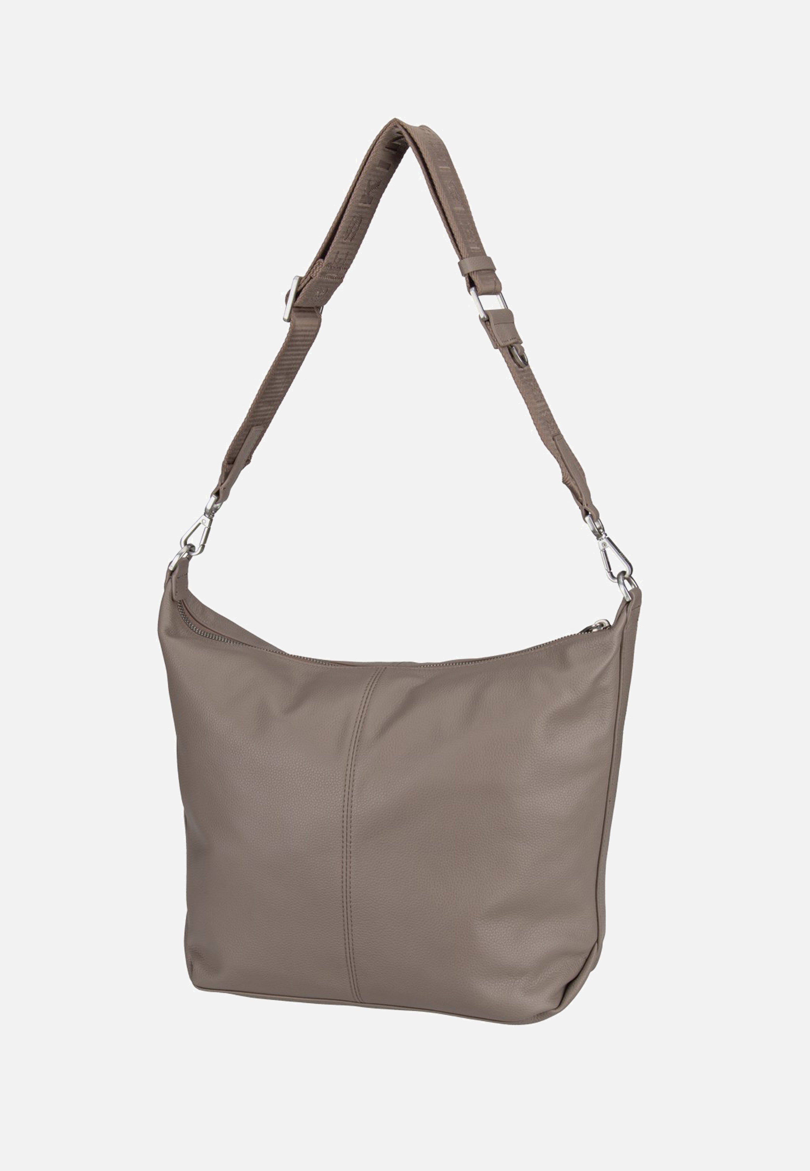 Paris M Small Pebble Neutral Grey - Hobo Bag