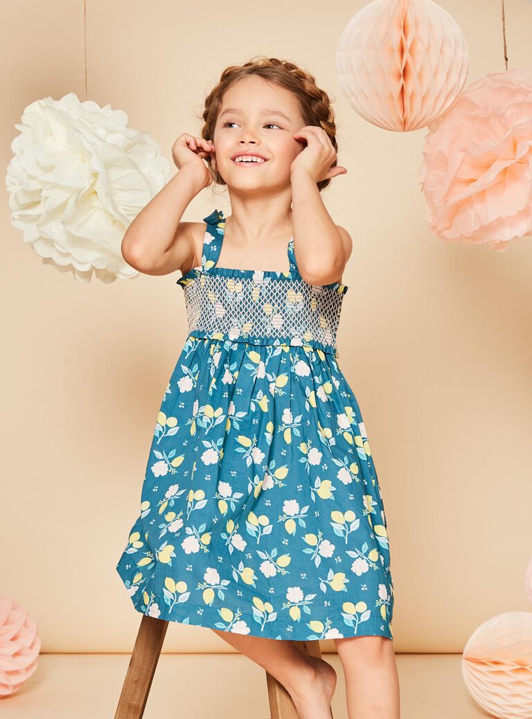 Robe Bain de Soleil Bleu marine