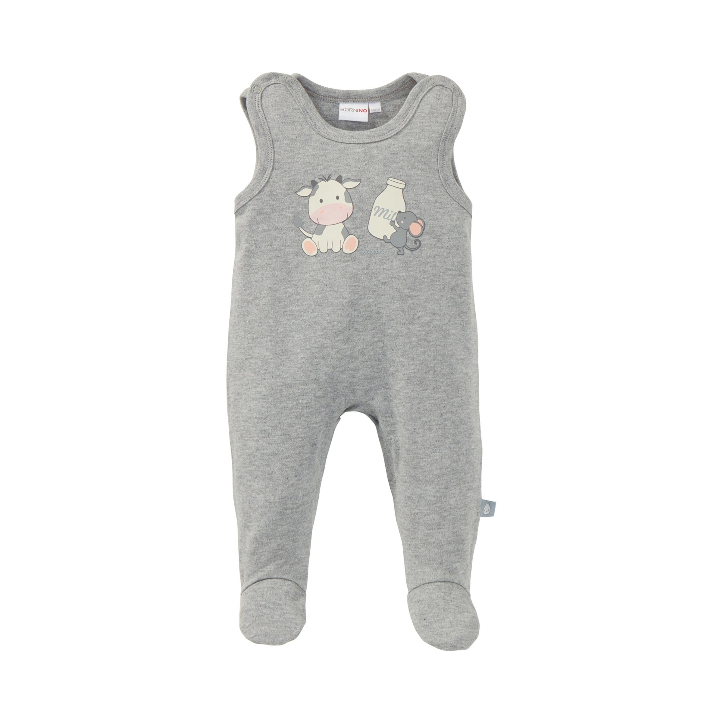 Bornino - Lieblinge Strampler-Set Kuh und Maus