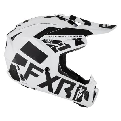 Casque cross FXR CLUTCH EVO LE 2023 - Blanc / Noir
