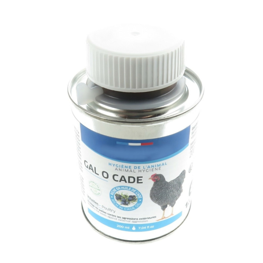 Gal o cade 200 ml, protège pattes, pour volaille